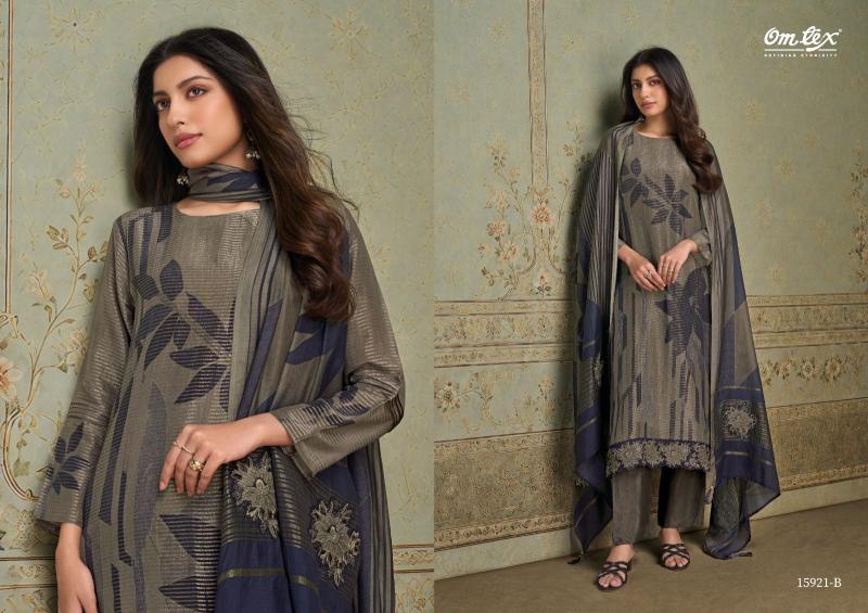 Omtex amara wholesale banarasi dress materials